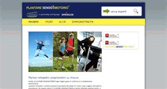 Desktop Screenshot of plantaresensomotorio.it